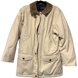 Men's Vintage Eddie Bauer Goose Down Corduroy Collar Jacket Size M